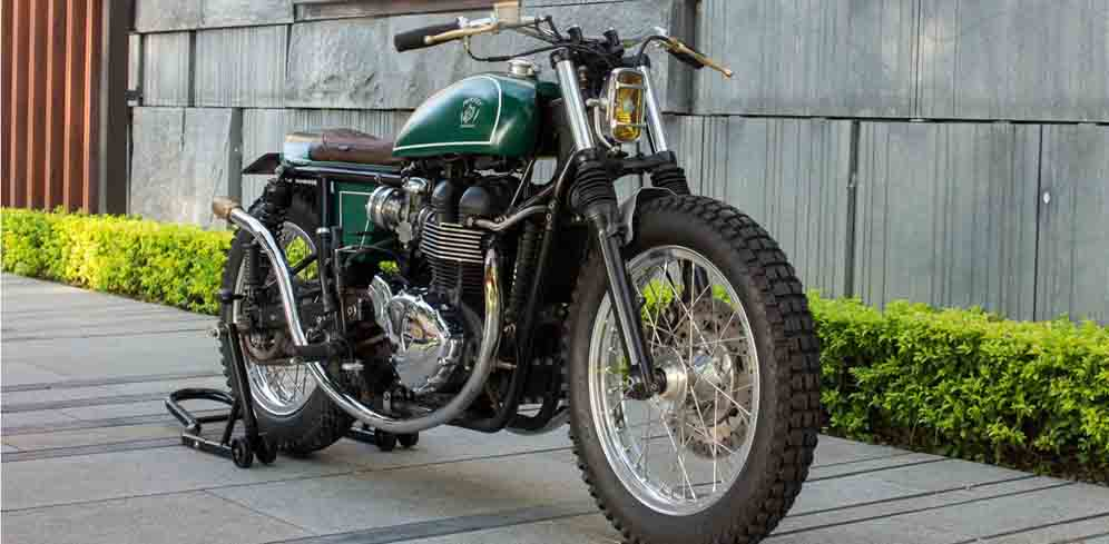 Triumph Bonneville Bergaya Jepang